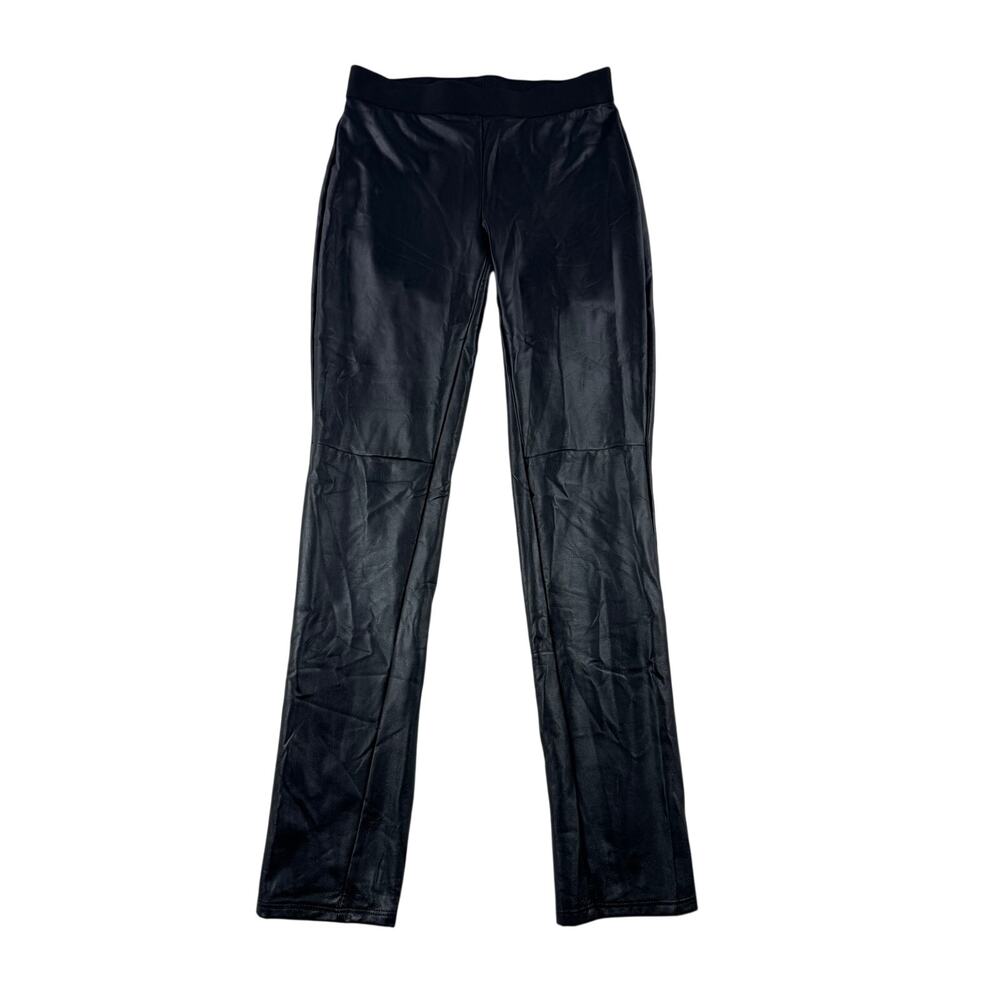 Emerson Fry Faux Leather Leggings S Black Fitted Pull On Skinny Tuckernuck NWT